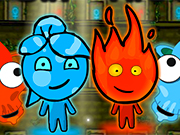 Play Angry Ice Girl and Fire Boy