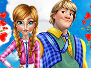 Play Anna And Kristoff Sweet Kissing