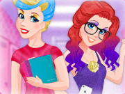 Play Ariel And Cinderella College Rush