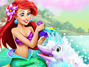 Play Ariel Dolphin Wash