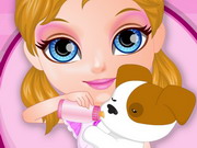 Play Baby Barbie Adopts A Pet
