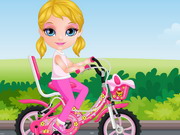 Play Baby Barbie Bicycle Ride