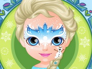 Play Baby Barbie Frozen Face Painting