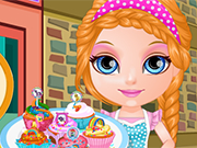 Play Baby Barbie Little Pony Cupcakes