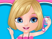 Play Baby Barbie Selfie Card