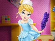 Play Baby Cinderella House Cleaning