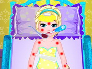 Play Baby Elsa Suffers Of Measles