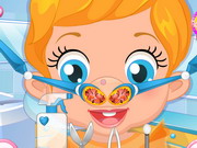 Play Baby Lizzie Nose Doctor