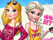 Play Barbie And Elsa Bffs
