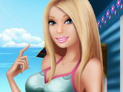 Play Barbie Beach Salon