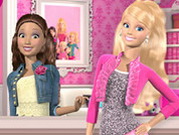 Play Barbie Car Salon
