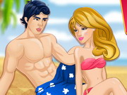Play Barbie Kissing On Beach