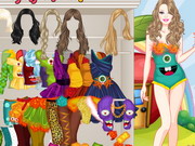 Play Barbie Monster Outfits Dress Up