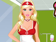 Play Barbie Nurse Dressup
