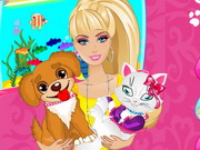Play Barbie Pets Care