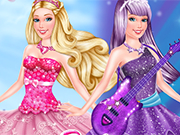 Play Barbie Princess VS Popstar
