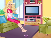 Play Barbie's Cosy Room Decorating