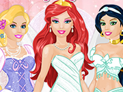 Play Barbie's Disney Style Wedding