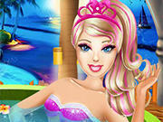 Play Barbie Superhero Beauty Spa