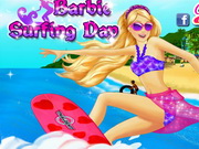Play Barbie Surfing Day