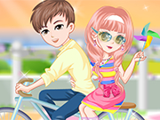 Play Bicycle Trip With Lover