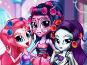 Play Canterlot Girls Real Makeover