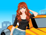 Play Casual Driver Girl