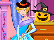 Play Cinderella Halloween Castle Makeover