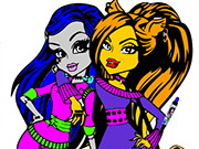 Play Clawdeen And Frankie