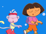 Play Dora And Boots Sleepwalking Adventure