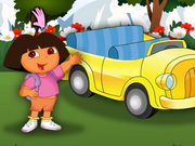 Play Dora At Car Show