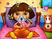Play Dora Bee Sting Doctor