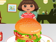 Play Dora Mcdonalds Hamburger