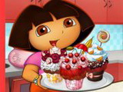 Play Dora Tasty Cupcakes