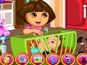 Play Dora The Babysitter Slacking