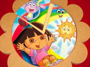 Play Dora The Explorer - Round Puzzle