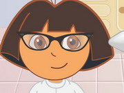 Play Dora Wearing Glasses