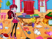 Play Draculaura Mansion Cleaning