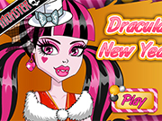 Play Draculaura's New Year Party