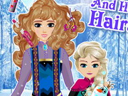 Play Elsa And Her Mom Hairstyle