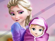 Play Elsa And The New Born Baby