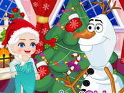 Play Elsa Christmas Slacking