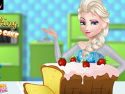 Play Elsa Cooking Pound Cake