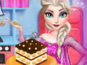 Play Elsa Cooking Tiramisu