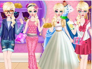Play Elsa Dress Style Attempt