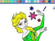 Play Elsa Frozen Fever Coloring