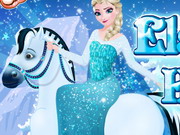Play Elsa Goes Horseback Riding