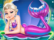 Play Elsa Mermaid Queen