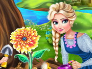 Play Elsa Mommy Gardening