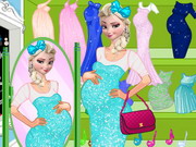 Play Elsa Pregnant Shopping